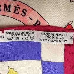 HERMES Hermes Scarf Carré 90 Dazzling India Fantaisies indiennes Silk Multicolor Pink 180508