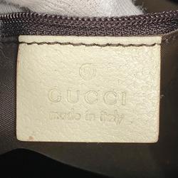 Gucci Shoulder Bag 001 3766 Canvas Beige White Women's