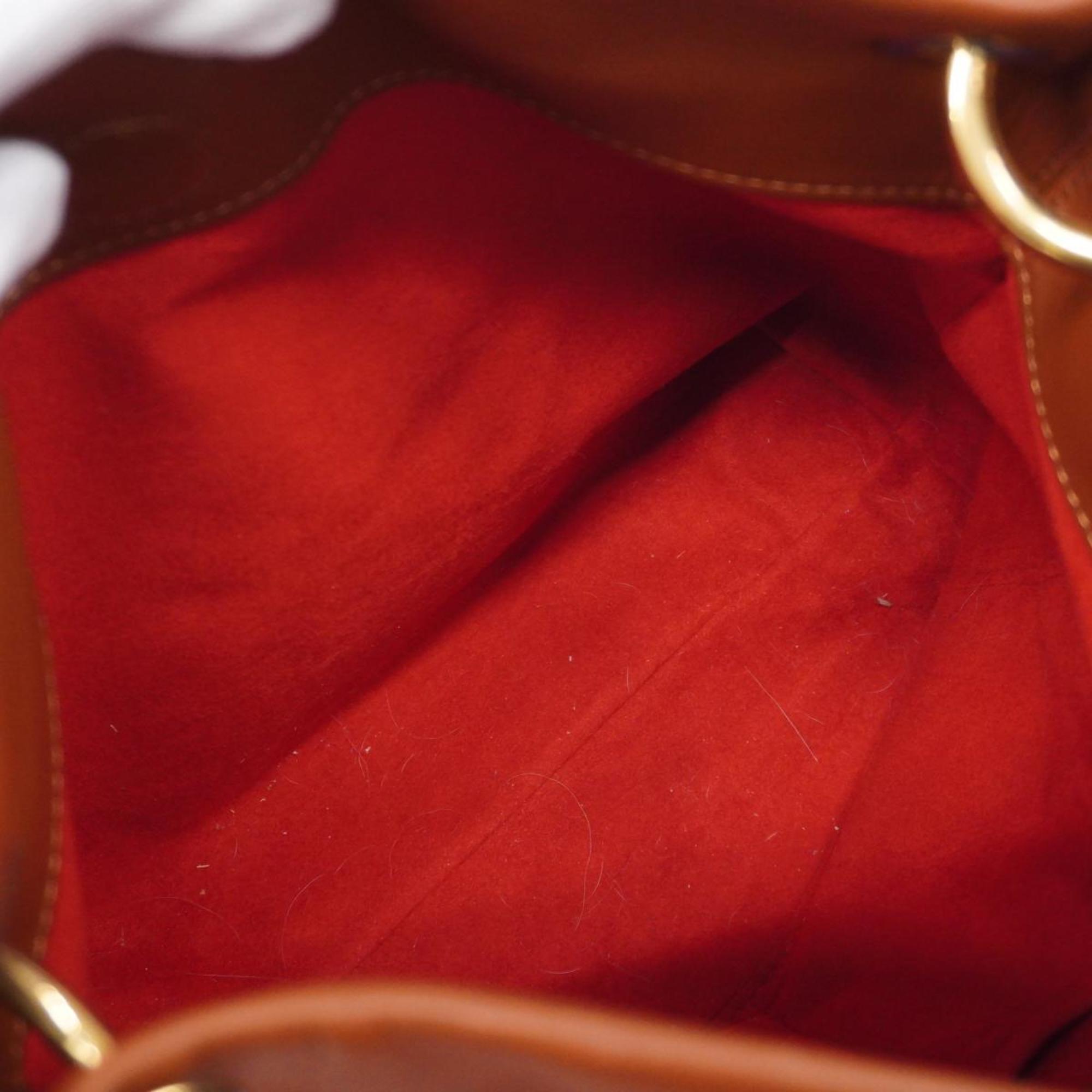 Louis Vuitton Handbag Monogram Tuileries Hobo M43155 Brown Red Women's