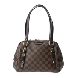 LOUIS VUITTON Damier Rivington PM Brown N41157 Women's Canvas Handbag