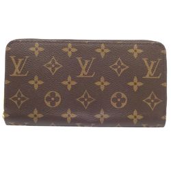 LOUIS VUITTON Louis Vuitton Monogram Long Wallet M42616 Jupy Brown 180513