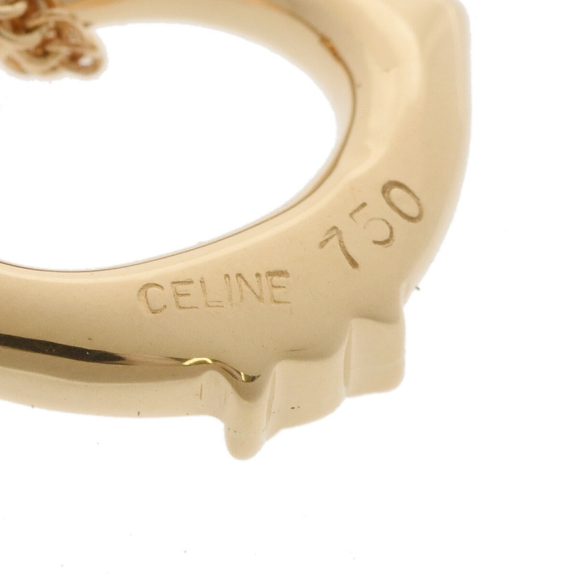 CELINE Macadam Diamond - Women's 18K Yellow Gold Necklace