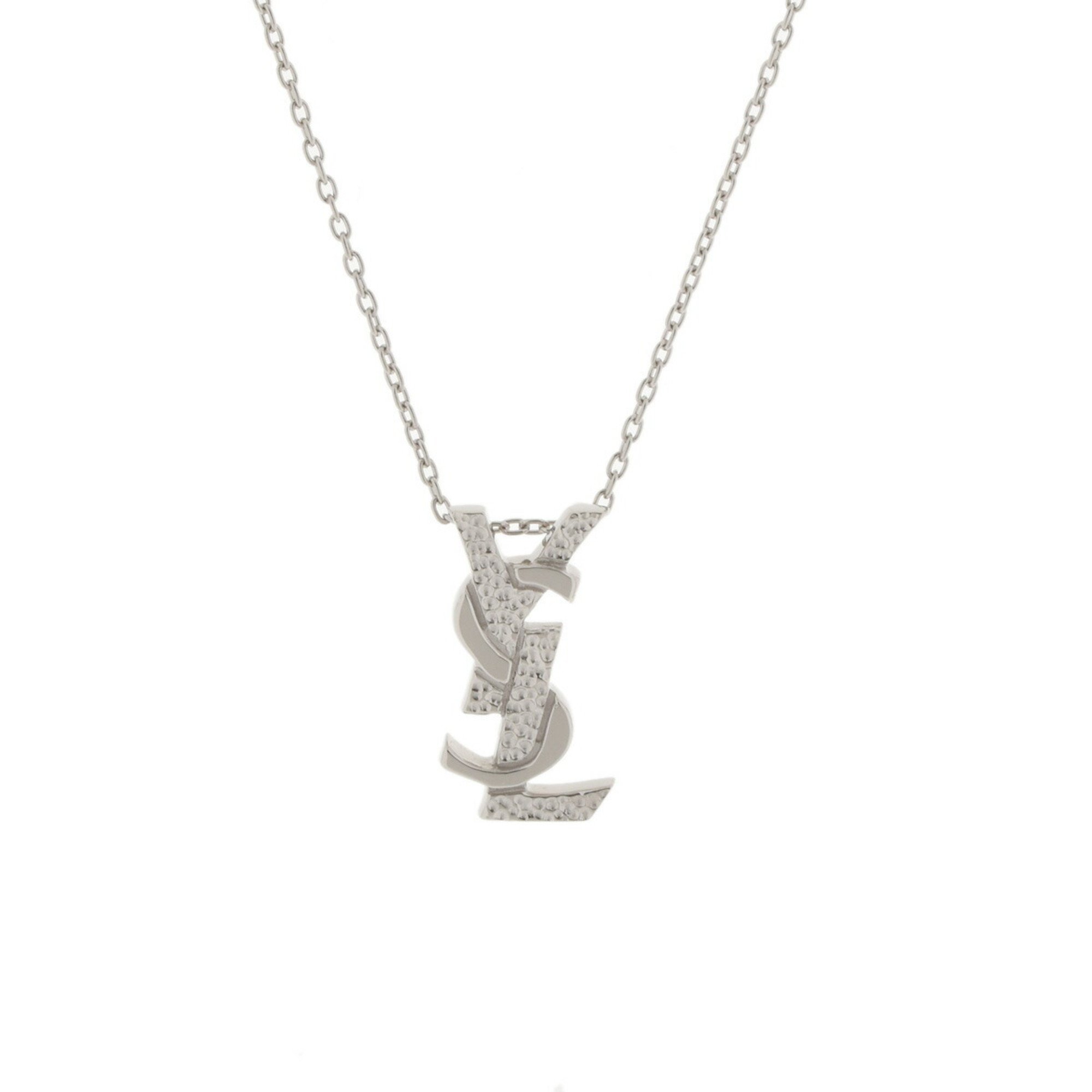 YVES SAINT LAURENT Necklace - Women's Pt900 Platinum Pt850 | eLADY Globazone