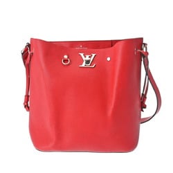 LOUIS VUITTON Louis Vuitton Rock Me Bucket Red M54679 Women's Calf Shoulder Bag