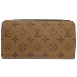 LOUIS VUITTON Louis Vuitton Long Wallet M82444 Zippy Monogram Reverse Brown 180544