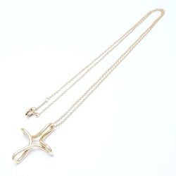TIFFANY&Co. Tiffany Infinity Cross Necklace Elsa Peretti K18YG Yellow Gold 291956