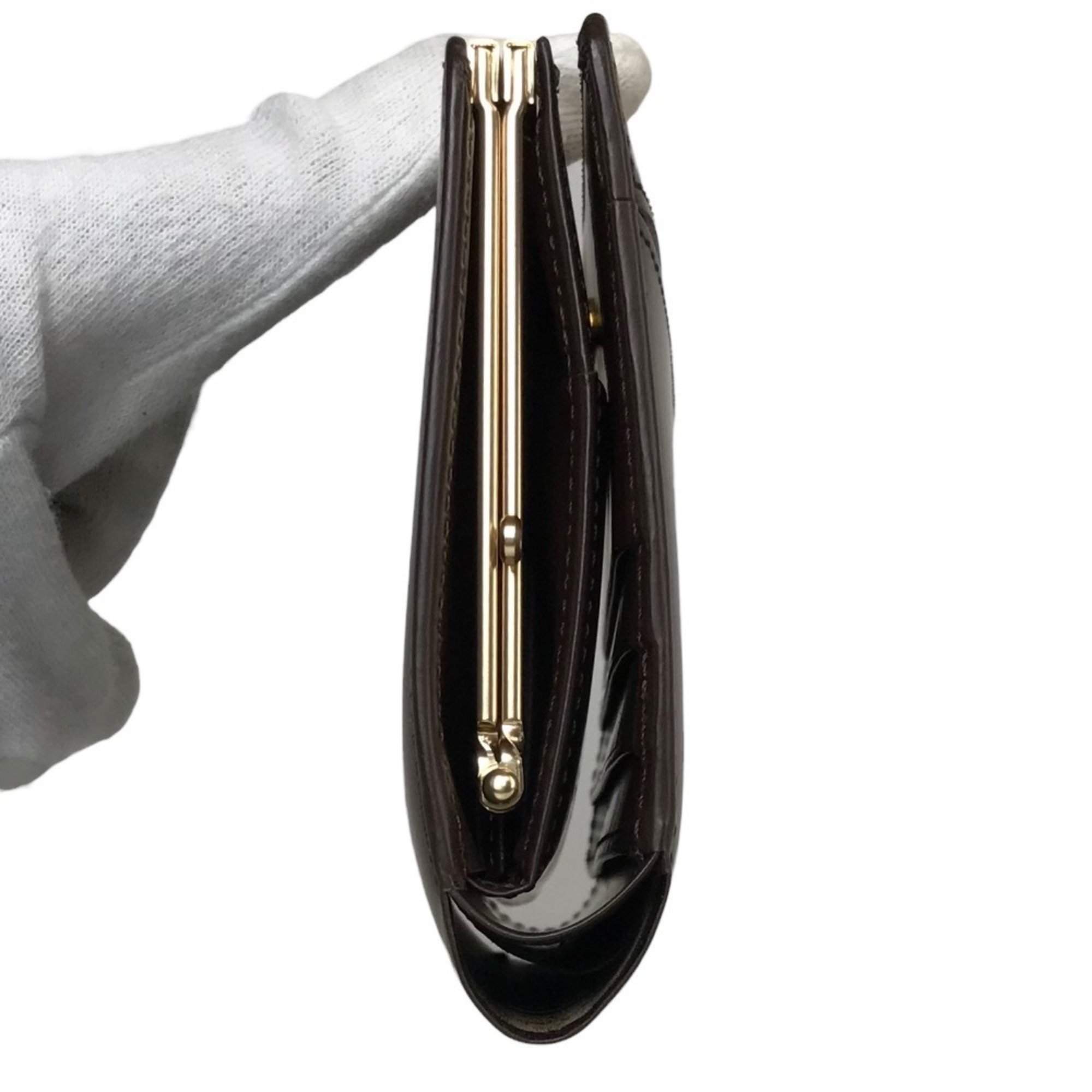 BURBERRY Nova Check Compact Wallet, Bi-fold Women's, Leather, Brown,