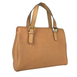 BURBERRY Tote bag, handbag, women's, leather, brown