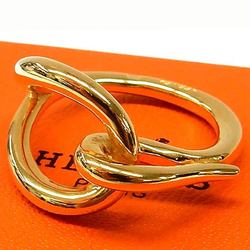 Hermes Scarf Ring Jumbo Gold Women's