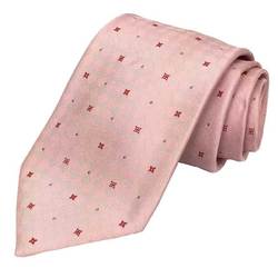 LOUIS VUITTON Louis Vuitton tie Monogram Star Dot Pink 100% silk Men's aq9824 10009923