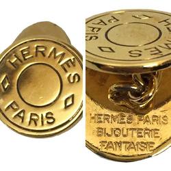 HERMES Hermes Serie Cufflinks Gold Men's aq7343