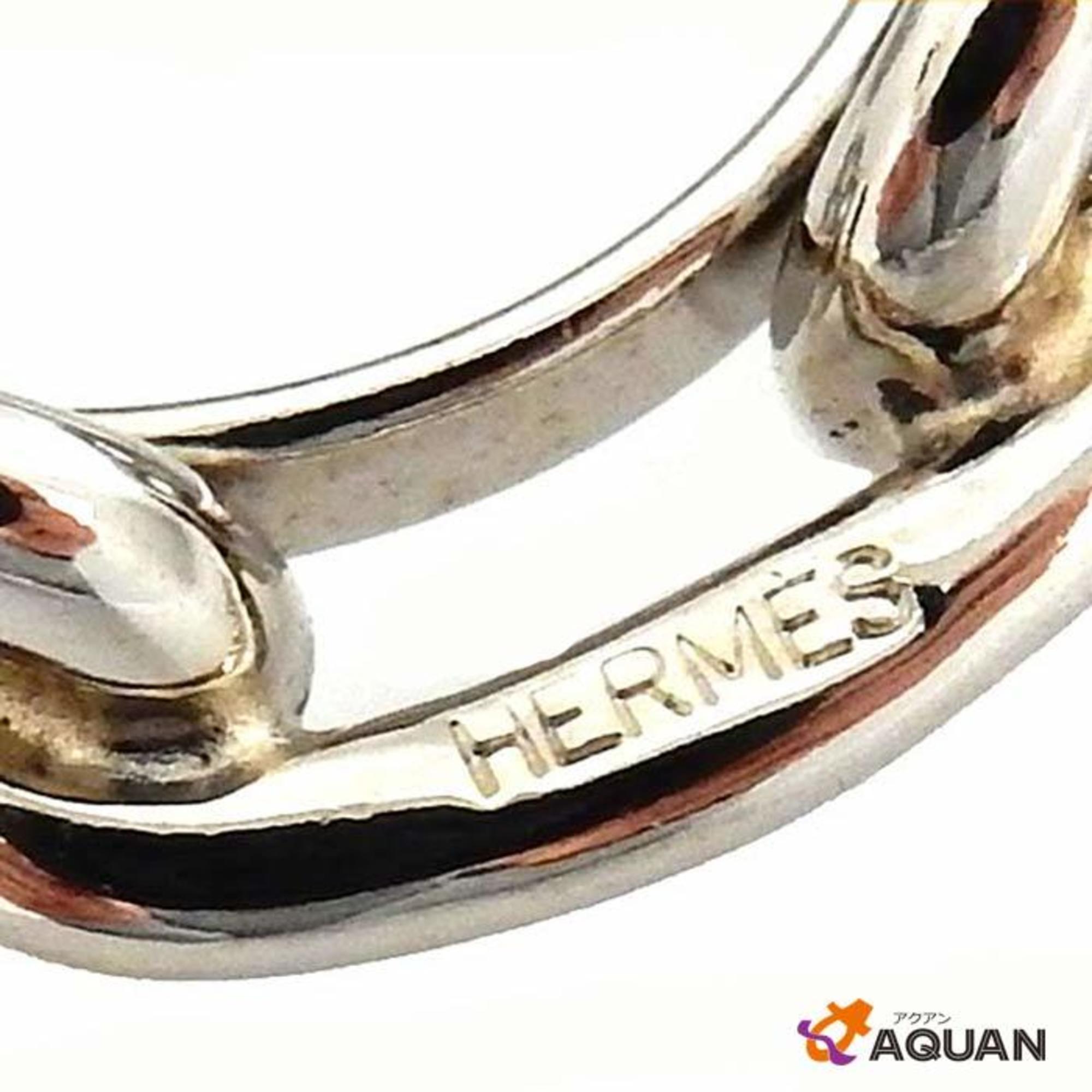 Hermes Chaine d'Ancre scarf ring, silver