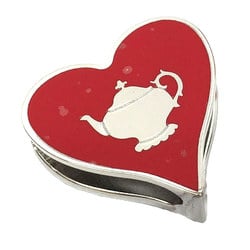 Sale Hermes Twilly Scarf Ring 2021 Teatime Heart Shape Rouge Women's aq6554