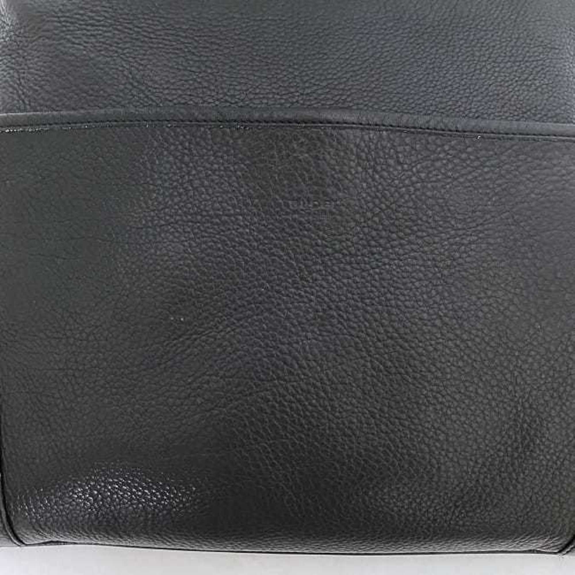 Gucci Ec-20460 Women's Leather Shoulder Bag Black