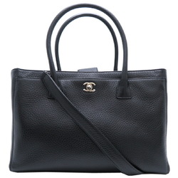 Chanel Executive Tote Women's Bag A15206 Leather Black