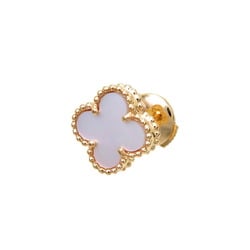 Van Cleef & Arpels One-piece Sweet Alhambra Women's Earrings 750 Yellow Gold