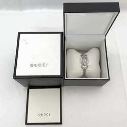 Gucci Watch Tornavani Pink Shell Silver YA120515 f-20453 Square SS Quartz GUCCI Dial GG Micro Battery Operated Women's