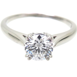 Harry Winston 0.70ct Diamond Solitaire Ladies Ring, Pt950 Platinum, Size 11