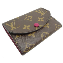 Louis Vuitton Portemonne Rosali Ladies Coin Case M41939 Monogram Fuchsia (Pink)