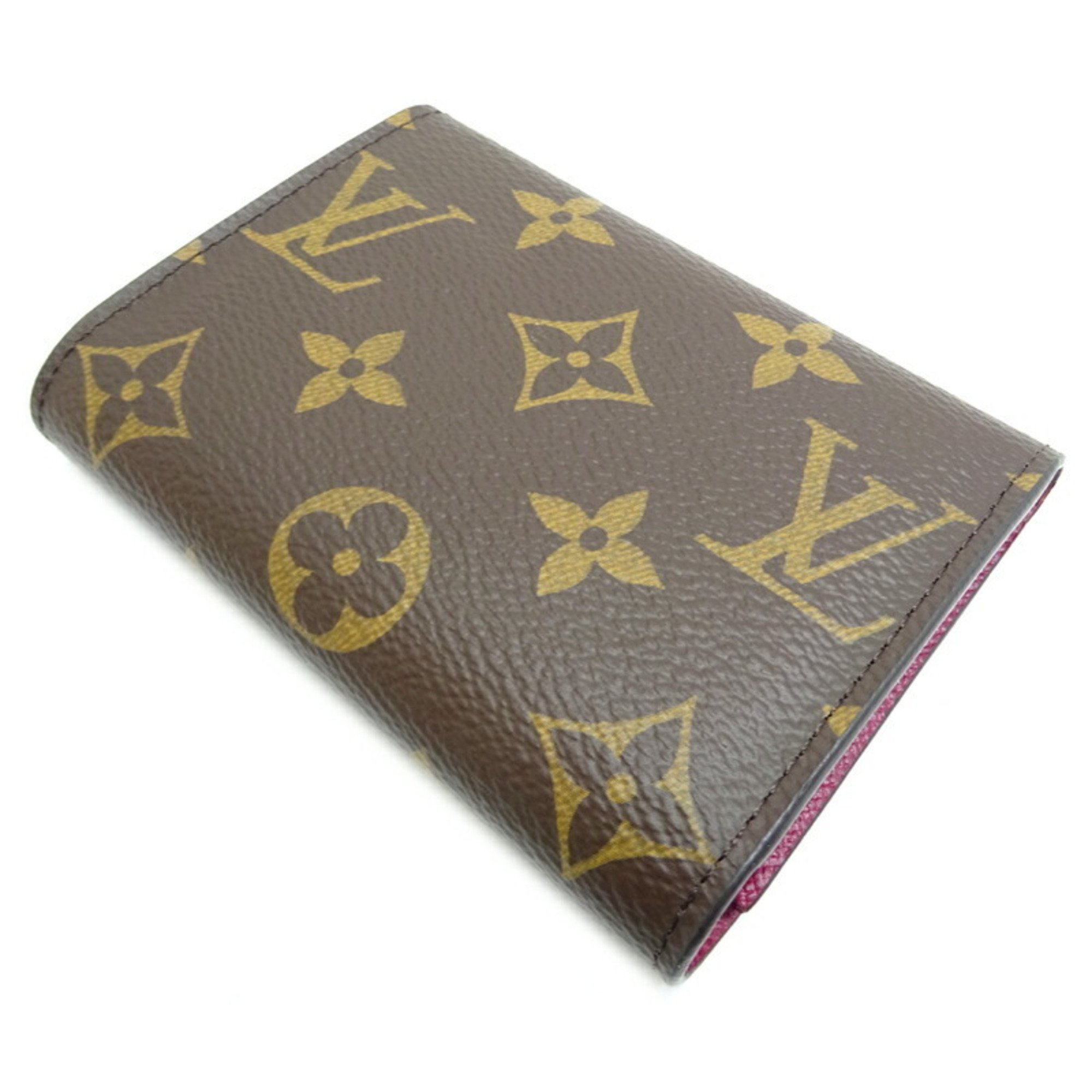 Louis Vuitton Portemonne Rosali Ladies Coin Case M41939 Monogram Fuchsia (Pink)