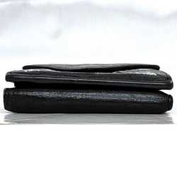 Balenciaga Tri-fold Wallet Paper Black 391446 1090 x 53224 ec-20413 Leather BALENCIAGA Compact Paint Men's Women's
