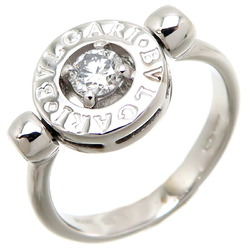 BVLGARI Diamond Ladies Ring AN856302 750 White Gold Size 8.5
