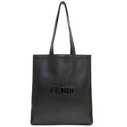 Fendi 7VA538 Women's Leather Tote Bag Black
