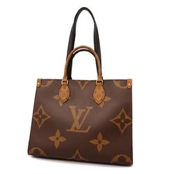Louis Vuitton Handbag Monogram Giant On The Go MM M45321 Brown Ladies