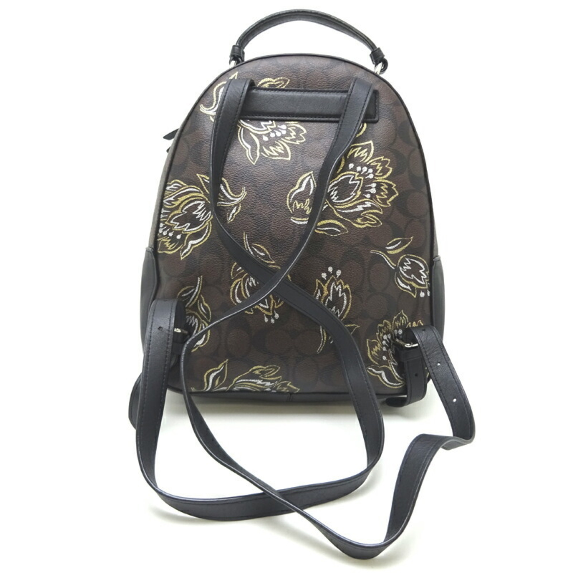 Coach Signature Backpack Women's Rucksack/Daypack F76779 Leather Brown