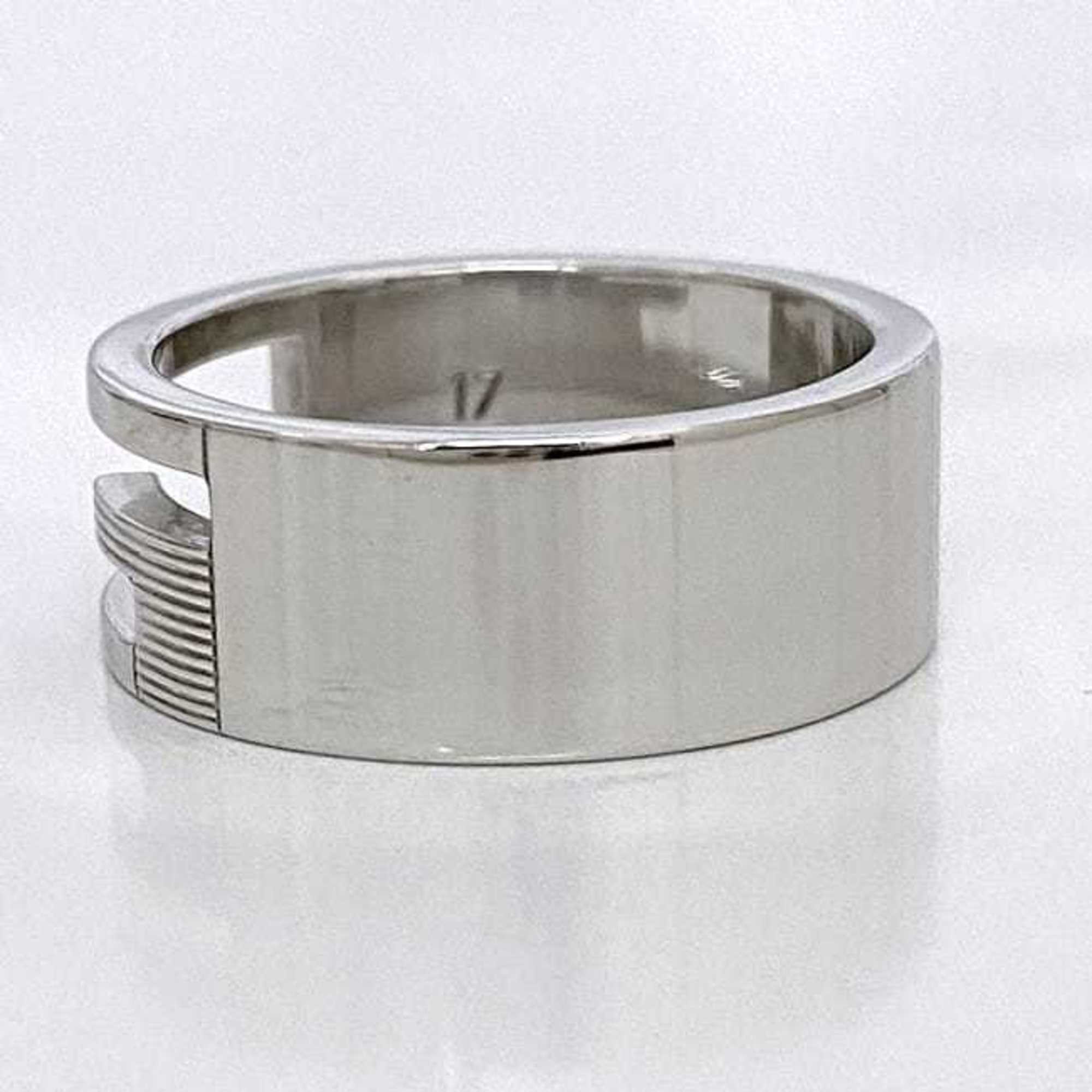 Gucci Branded Ring Silver G Cut 032661 09840 8106 ec-20394 Size 16 Ag 925 SILVER GUCCI