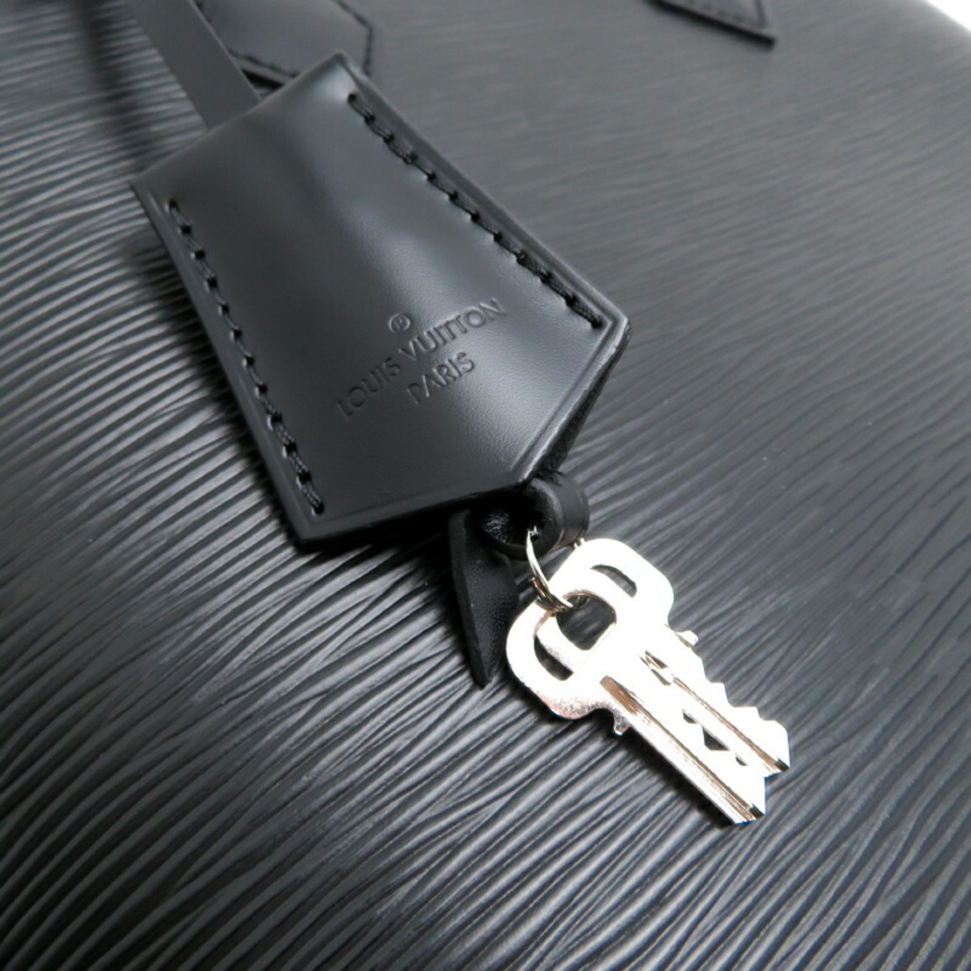 Louis Vuitton Alma PM Women's Handbag M40302 Epi Noir (Black)