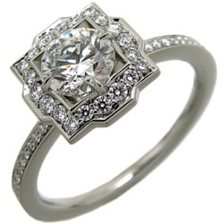 Harry Winston Purchased in March 2023 Belle by Engagement Ladies Ring RGDPRD005BEL-060 Pt950 Platinum Size 9.5