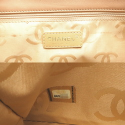 Chanel Wild Stitch Women's Tote Bag Calf Beige