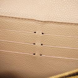Louis Vuitton Long Wallet Monogram Empreinte Bicolor Portefeuille Sarah NM M81049 Tourtrell Creme Ladies