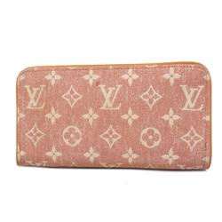 Louis Vuitton Long Wallet Monogram Jacquard Zippy M81182 Pink Ladies