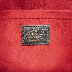 Louis Vuitton Shoulder Wallet Monogram Empreinte Pochette Felicie M80482 Noir Beige Women's