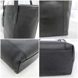 Coach Tote Bag Black Old 9077 ec-20283 Leather COACH