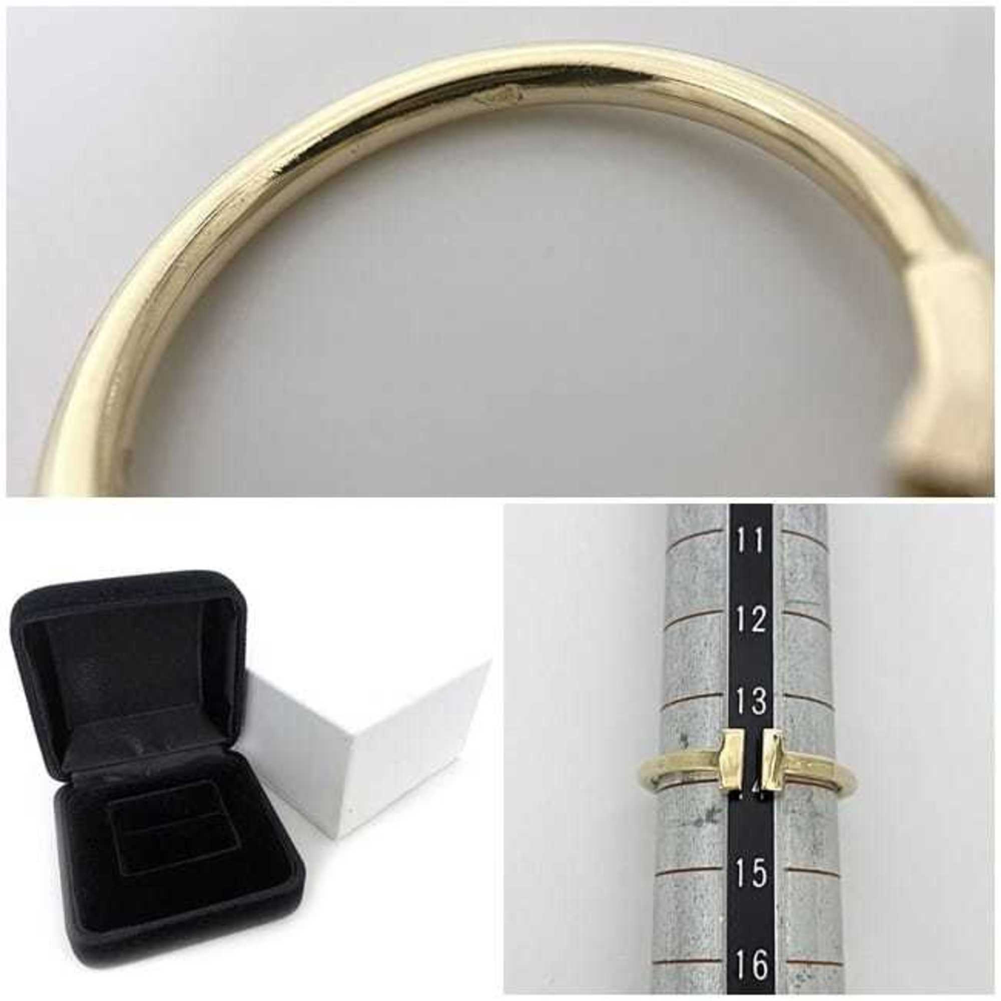 Tiffany T-wire ring yellow gold YG f-20391 Au 750 K18 TIFFANY&Co.