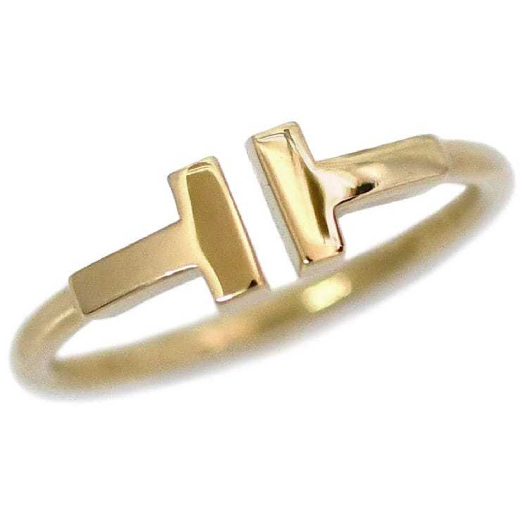 Tiffany T-wire ring yellow gold YG f-20391 Au 750 K18 TIFFANY&Co.