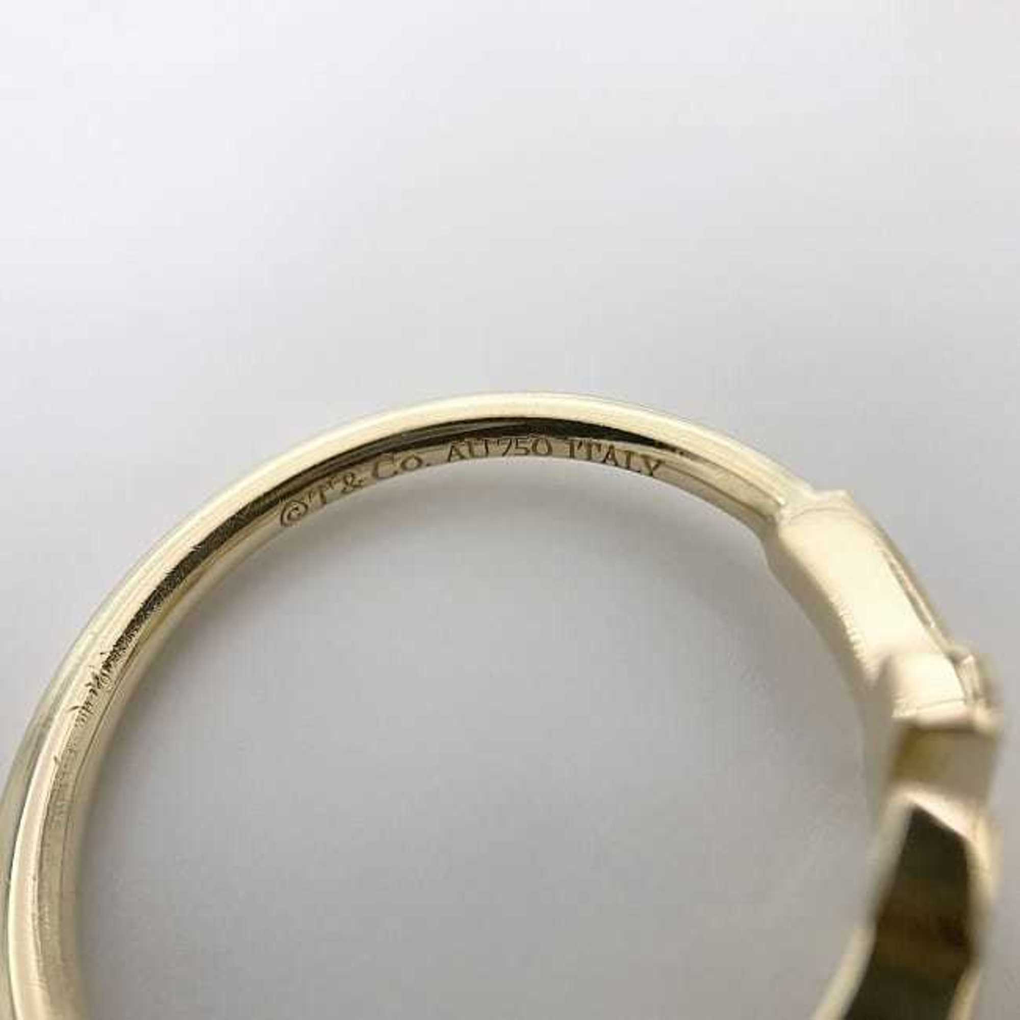 Tiffany T-wire ring yellow gold YG f-20391 Au 750 K18 TIFFANY&Co.