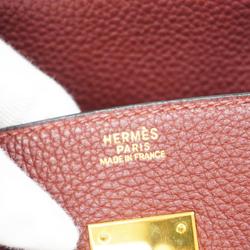 Hermes handbag Birkin 30 □H stamp Togo Rouge H Ladies