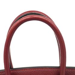 Hermes handbag Birkin 30 □H stamp Togo Rouge H Ladies