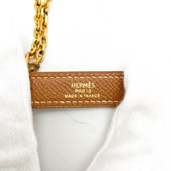 Hermes Nomade Glove Holder Keyring (Gold)