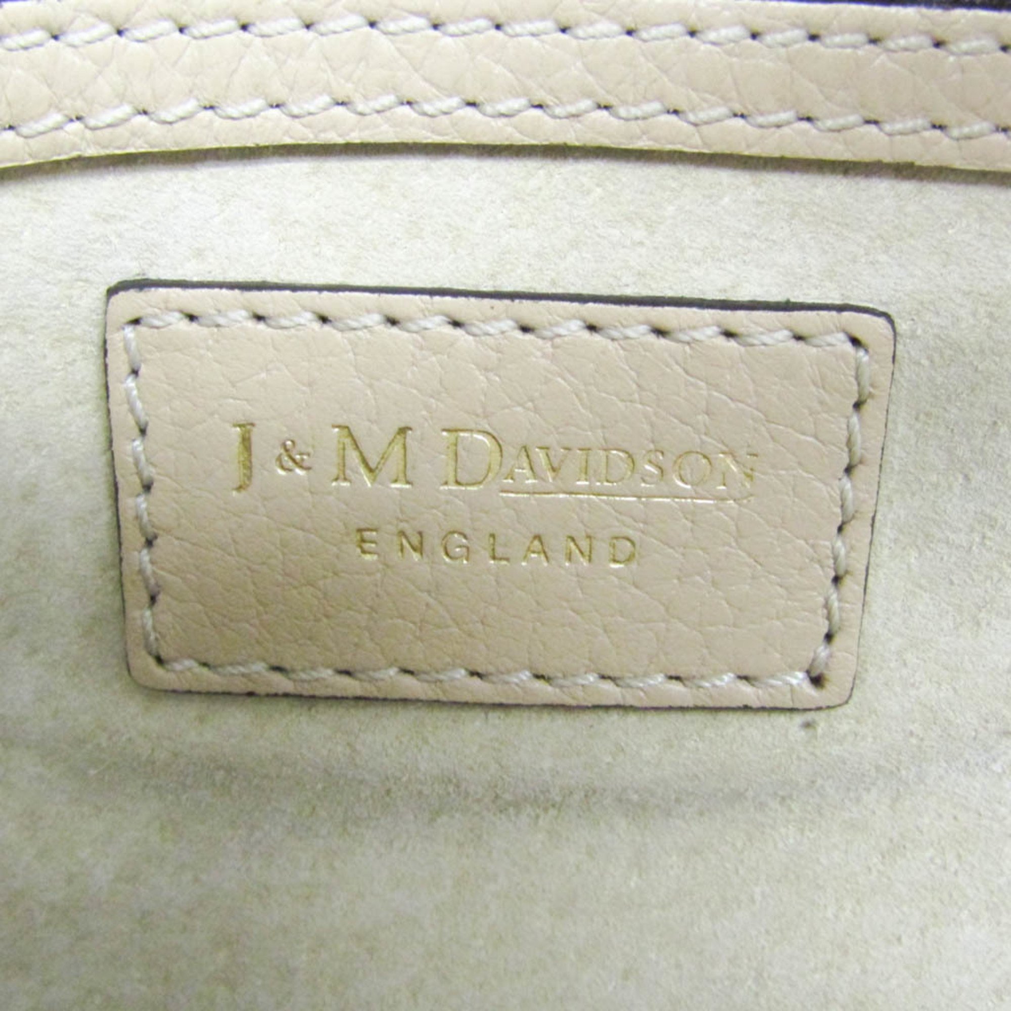 J&M Davidson MINI MIA Women's Leather Handbag Beige