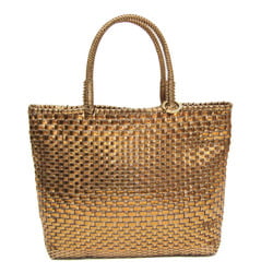 Anteprima Intreccio Women's Wire,PVC Handbag Gold