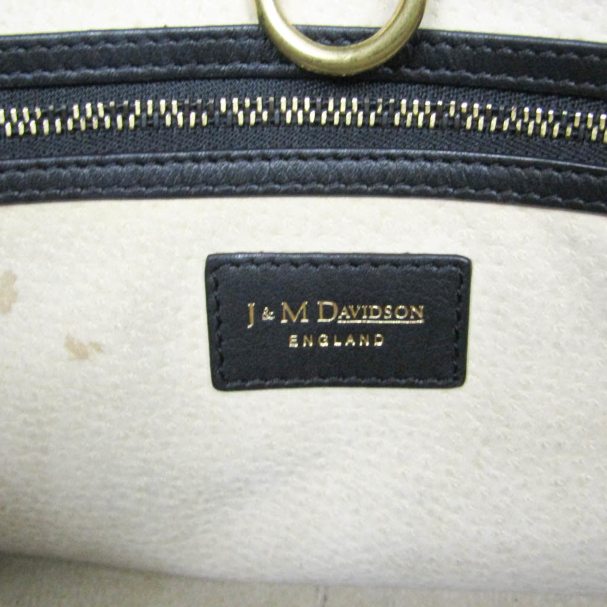 J&M Davidson SIGRID Women's Leather Tote Bag Black