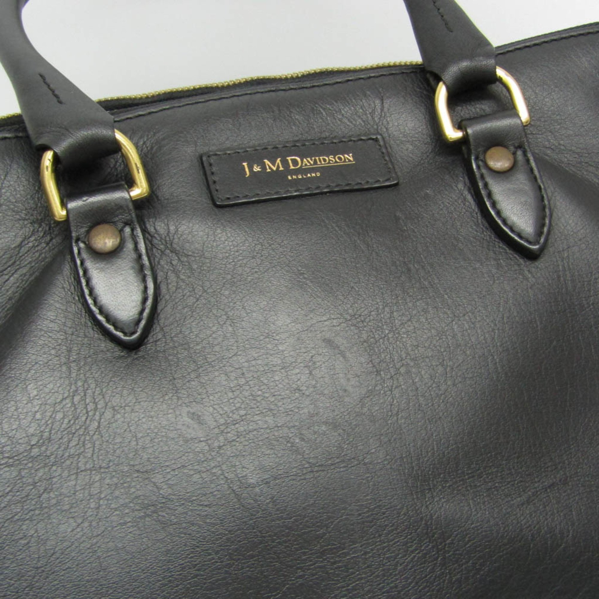 J&M Davidson SIGRID Women's Leather Tote Bag Black