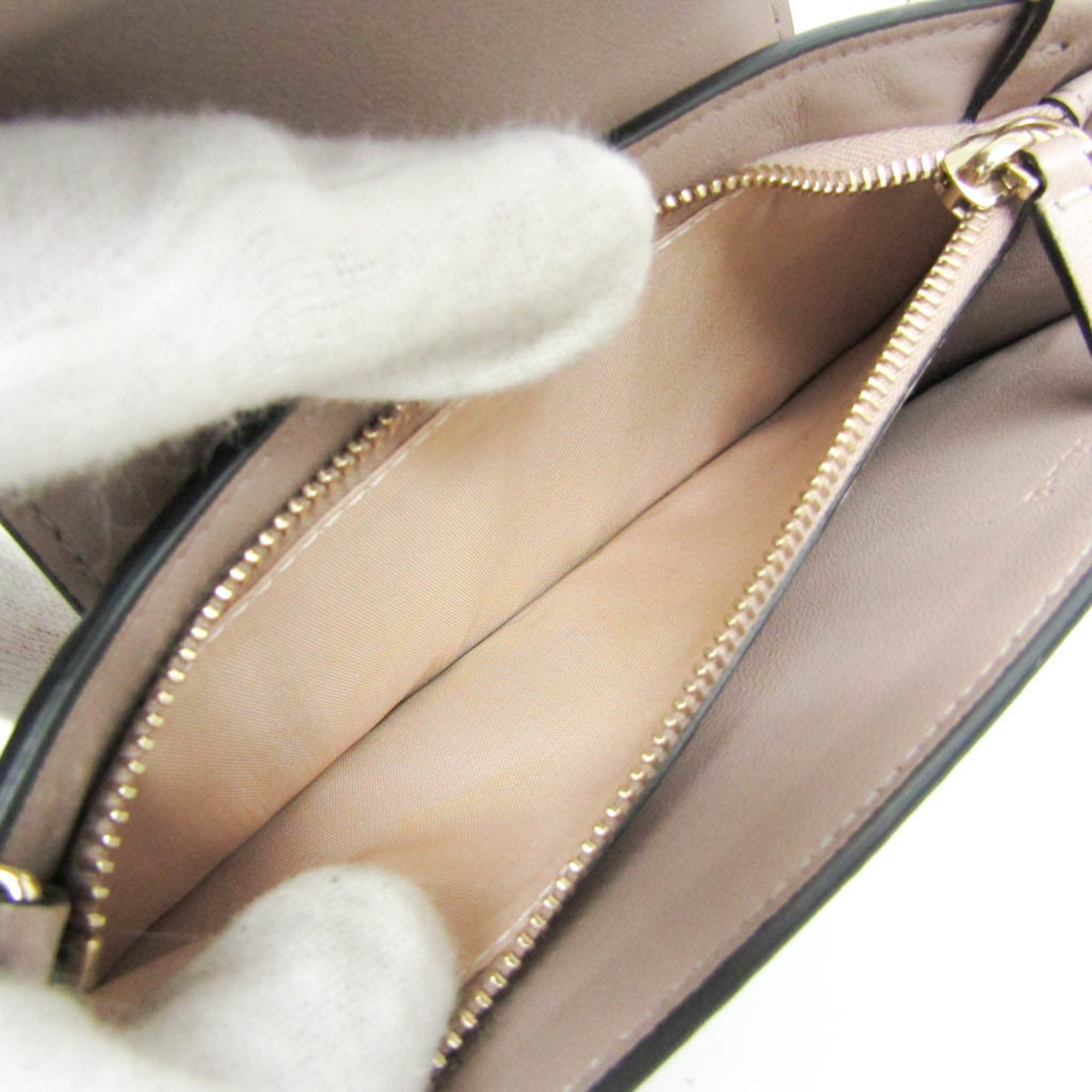Valentino Garavani Rockstud Mini Women's Leather Clutch Bag,Shoulder Bag Bronze