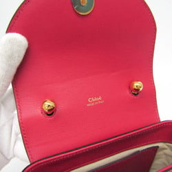 Chloé SMALL PADLOCK 19WS220 A87 6BB Women's Leather Handbag,Shoulder Bag Pink