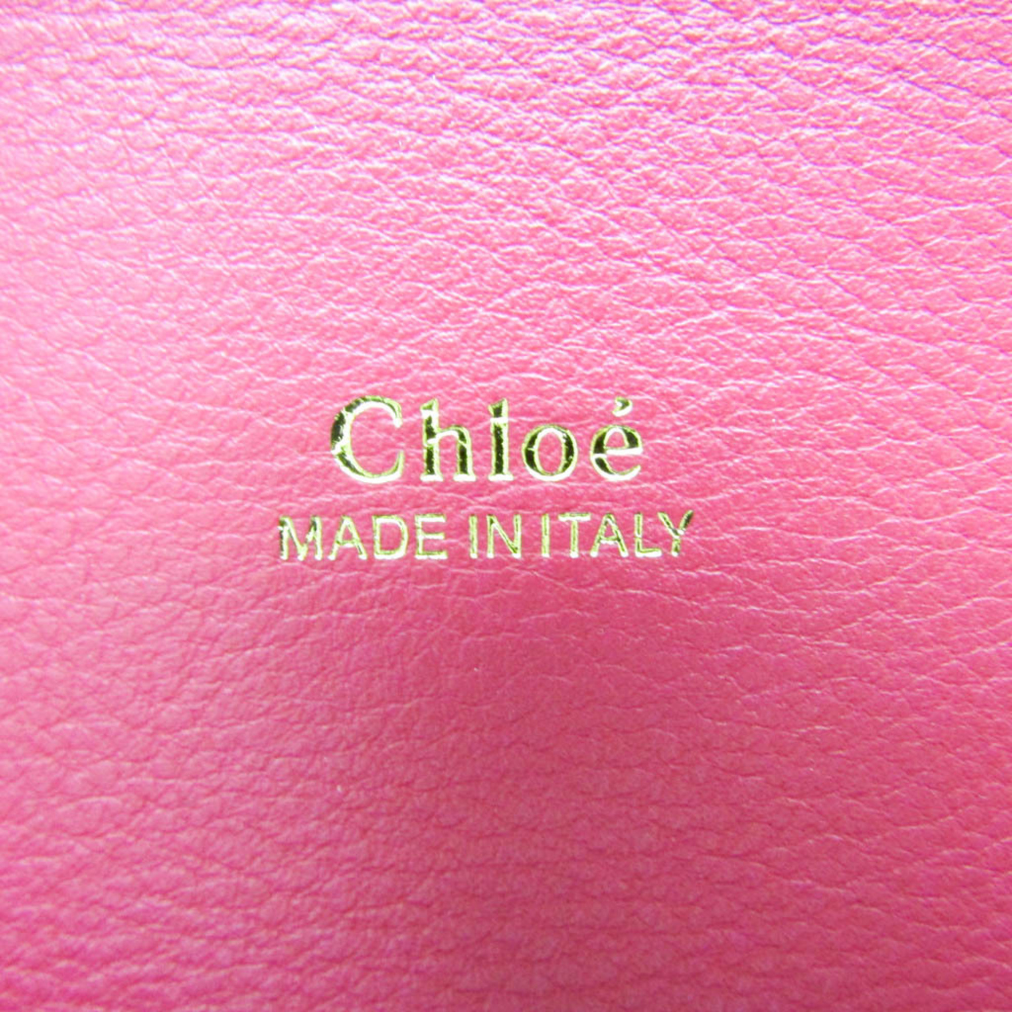 Chloé SMALL PADLOCK 19WS220 A87 6BB Women's Leather Handbag,Shoulder Bag Pink